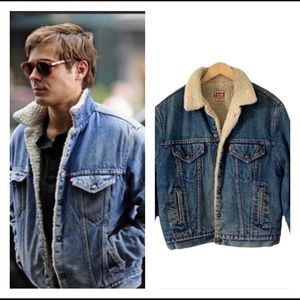 Vintage LEVIS Sherpa Lined Jean Jacket Unisex USA